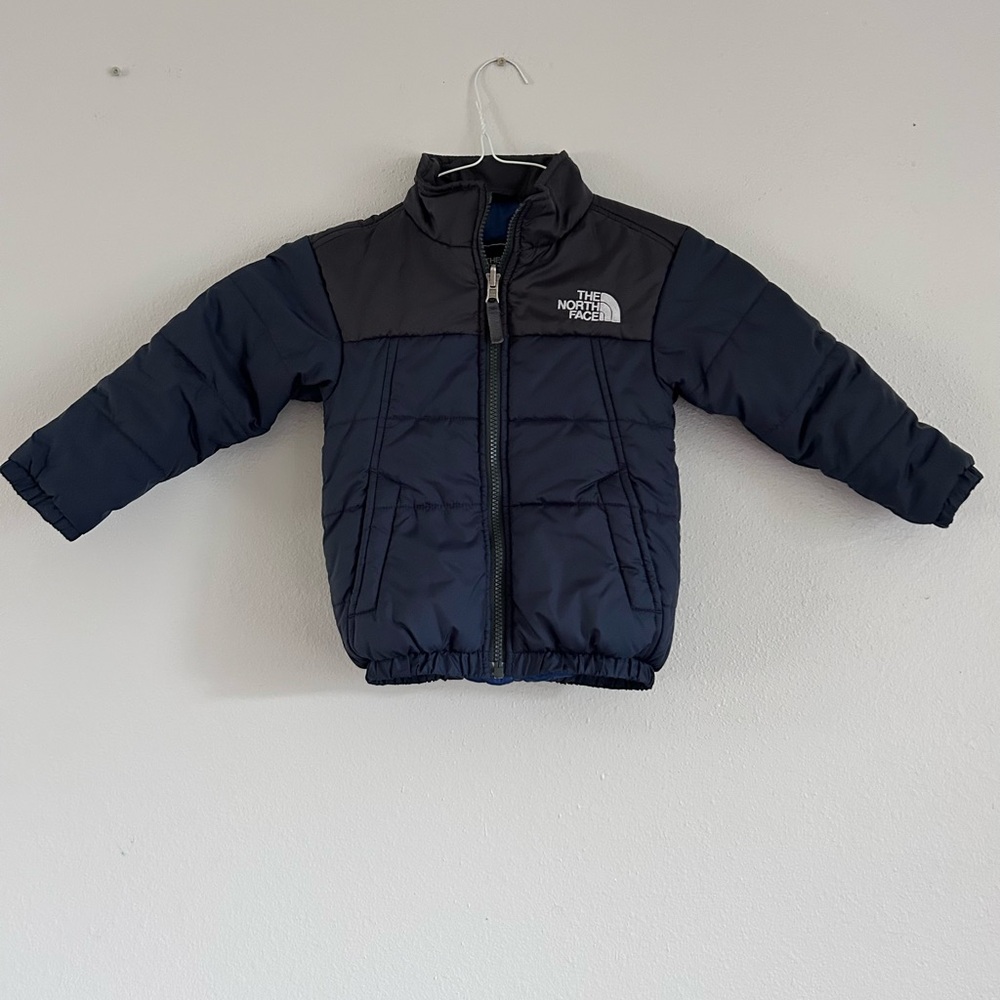 The North Face Navy Puffer Jacket Toddler 4/5
